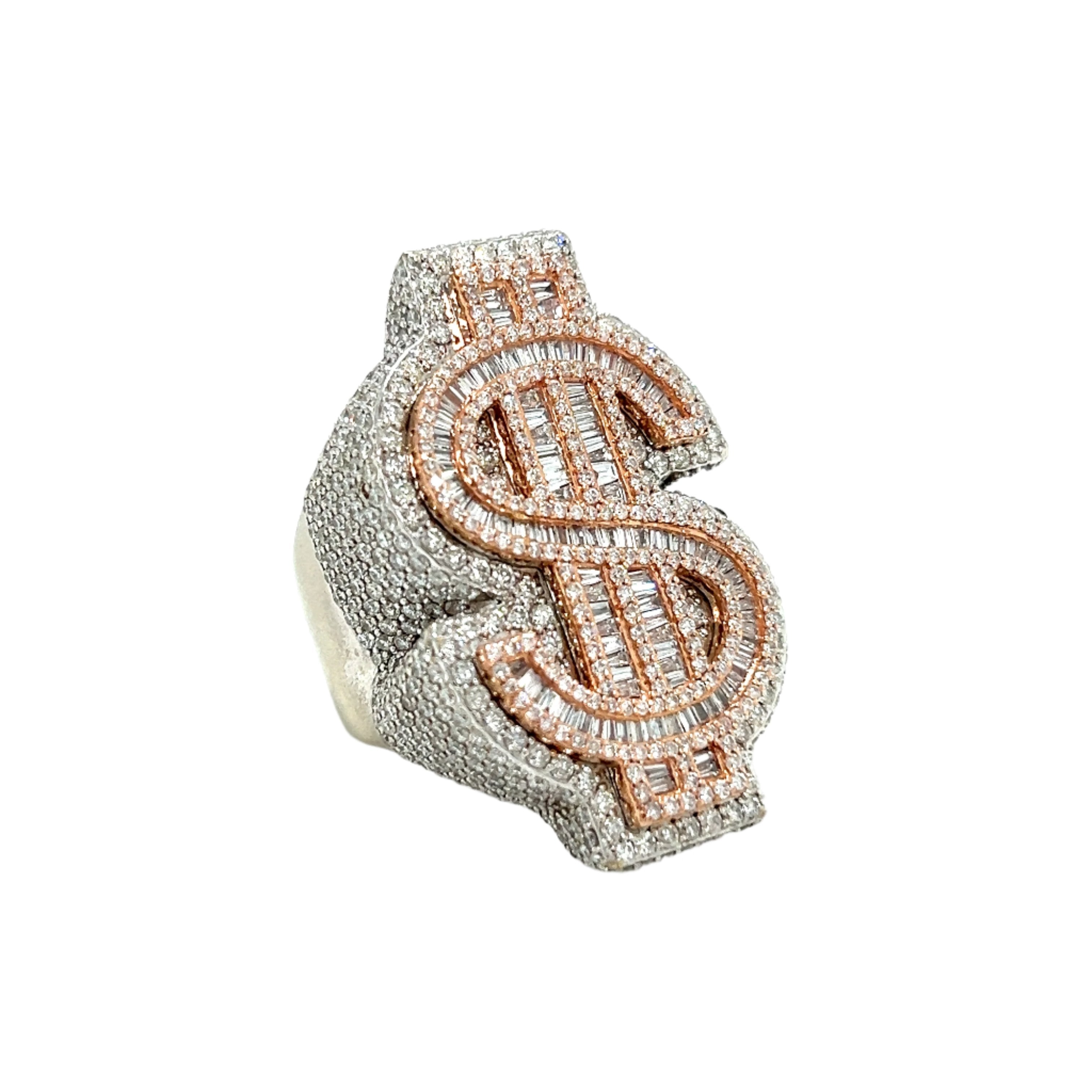 Diamond Money Sign Ring